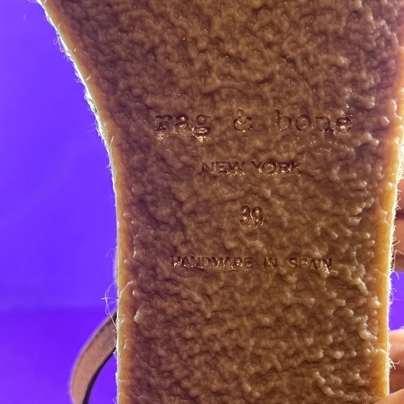 rag & bone Brown Platform Sandals - Picture 8 of 8